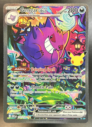 Gengar ex 30th Celebration #154/128 Special Illustration Rare