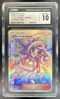 Lillie's Full Force Sun & Moon Cosmic Eclipse #230/236 CGC 10
