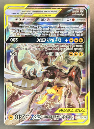 Pikachu & Zekrom Tag Team SM Black Star Promos #SM168