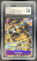 Borsalino The Time of Battle JP #OP16-073 Alternate Art SP CGC 10