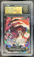 Eustass "Captain" Kid Azure Royal Blood #OP14-014 Leader CGC Pristine 10