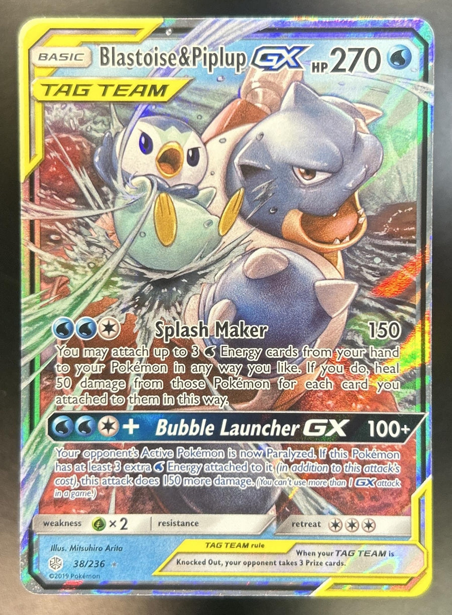 Blastoise & Piplup Tag Team  front image