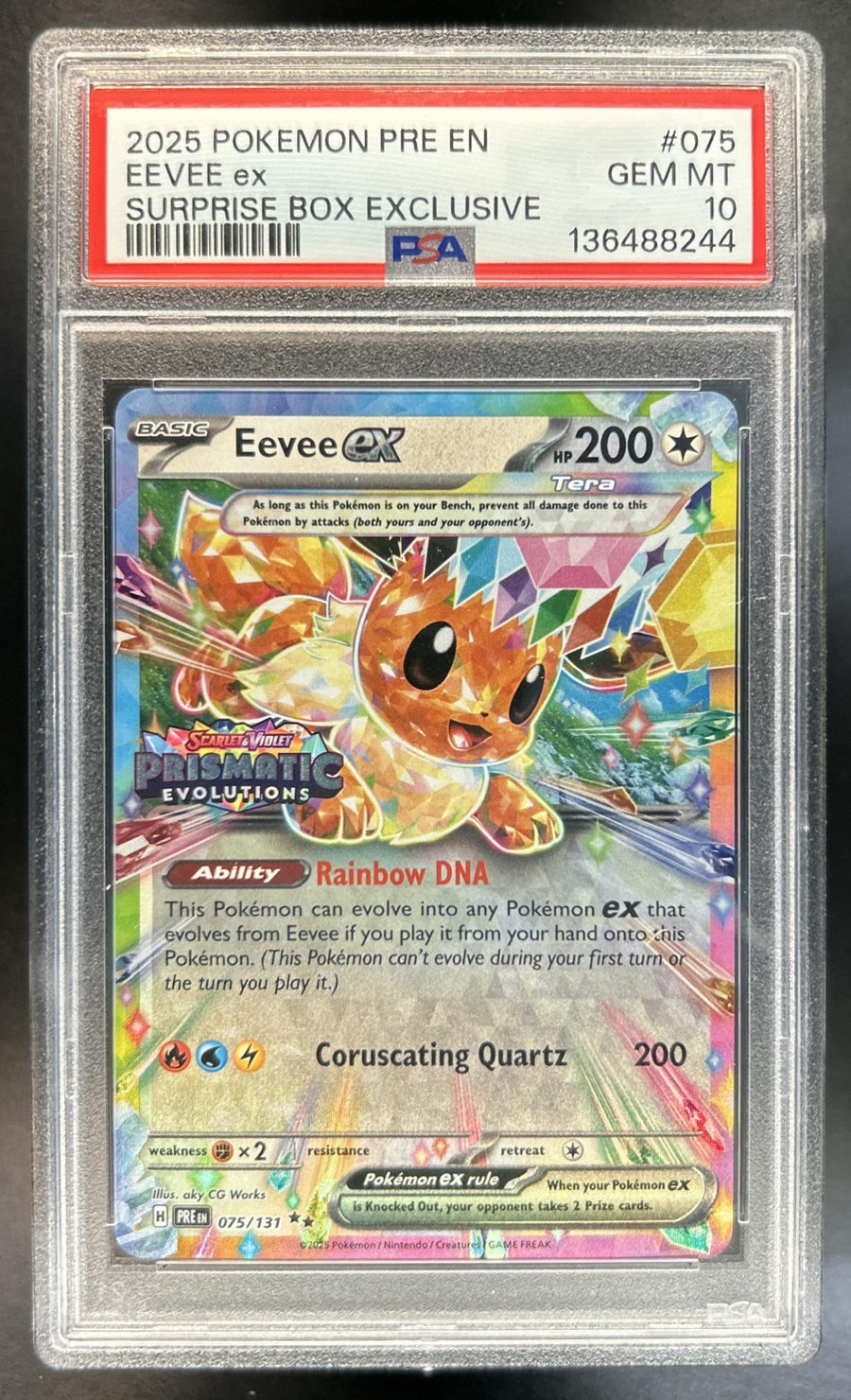 Eevee ex front image