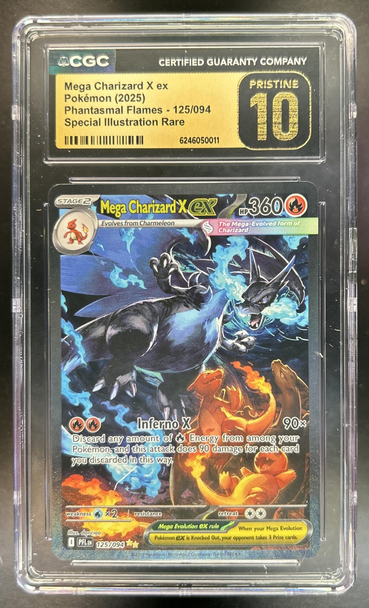 Mega Charizard X ex front image