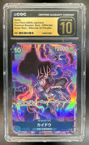 Kaido The Best #OP04-044 Super Rare CGC 10