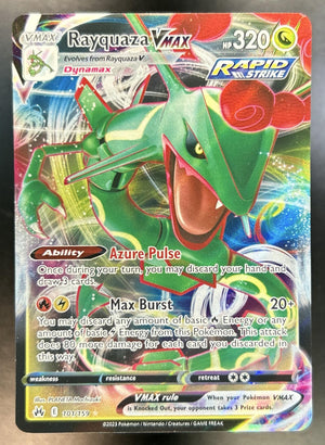 Rayquaza VMAX Sword & Shield Crown Zenith #101/159