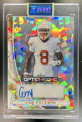 Cam Coleman 2026 Leaf Optichrome #BA-CC1 Auto 7/9 Shimmer Silver