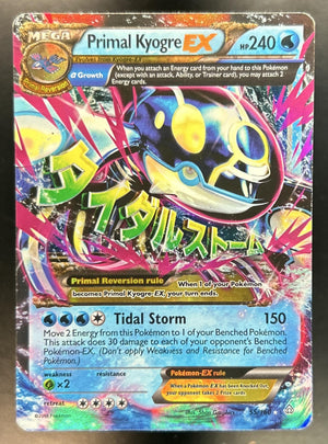 Primal Kyogre XY Clash #55/160 HP