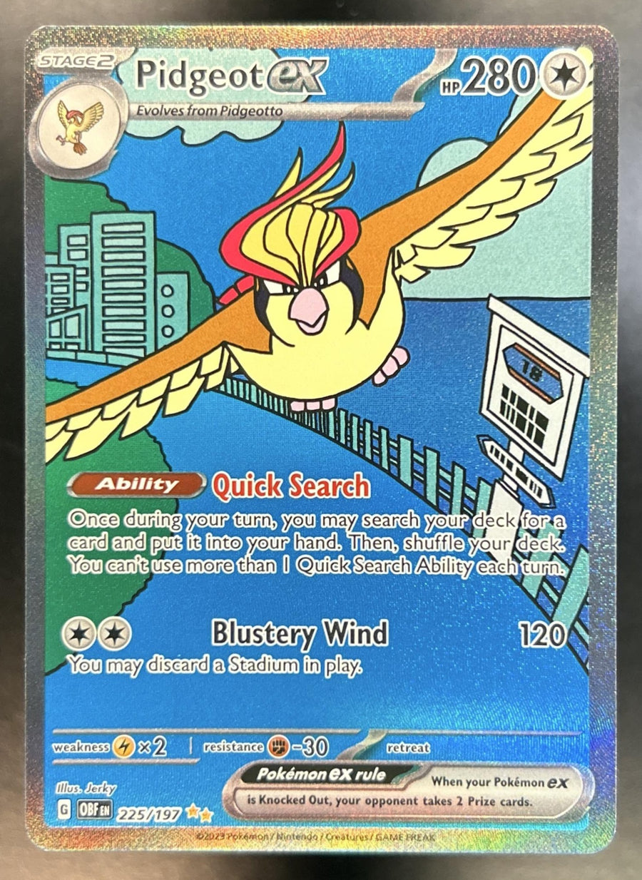 Pidgeot ex front image