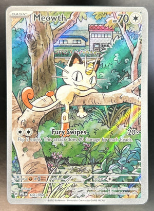 Meowth Phantasmal Flames #106/094 Illustration Rare