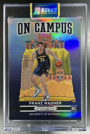 Franz Wagner 2021-22 Panini Prizm Draft Picks #6 On Campus RC Wolverines