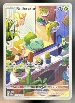 Bulbasaur Stellar Crown #143/142 Illustration Rare