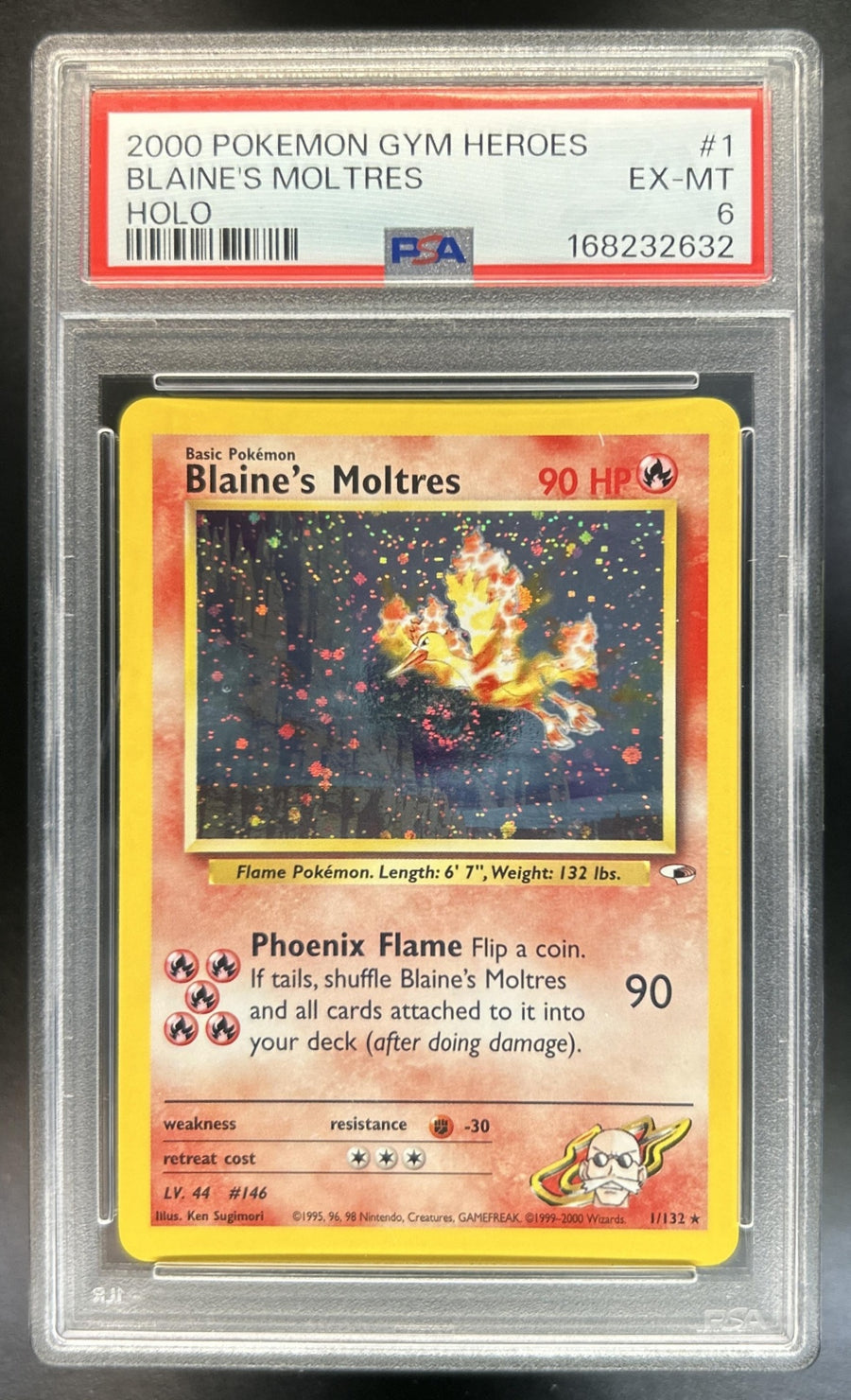 Blaine's Moltres front image