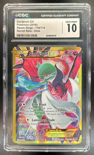 Gardevoir EX XY Steam Siege #116/114 CGC 10