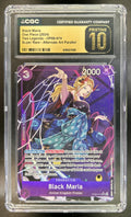 Black Maria Two Legends #OP08-074 Super Rare CGC Pristine 10
