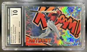 Roman Anthony 2026 Panini Donruss Elite #6 Kaboom! Red Sox CGC 10 *Pop. 1*