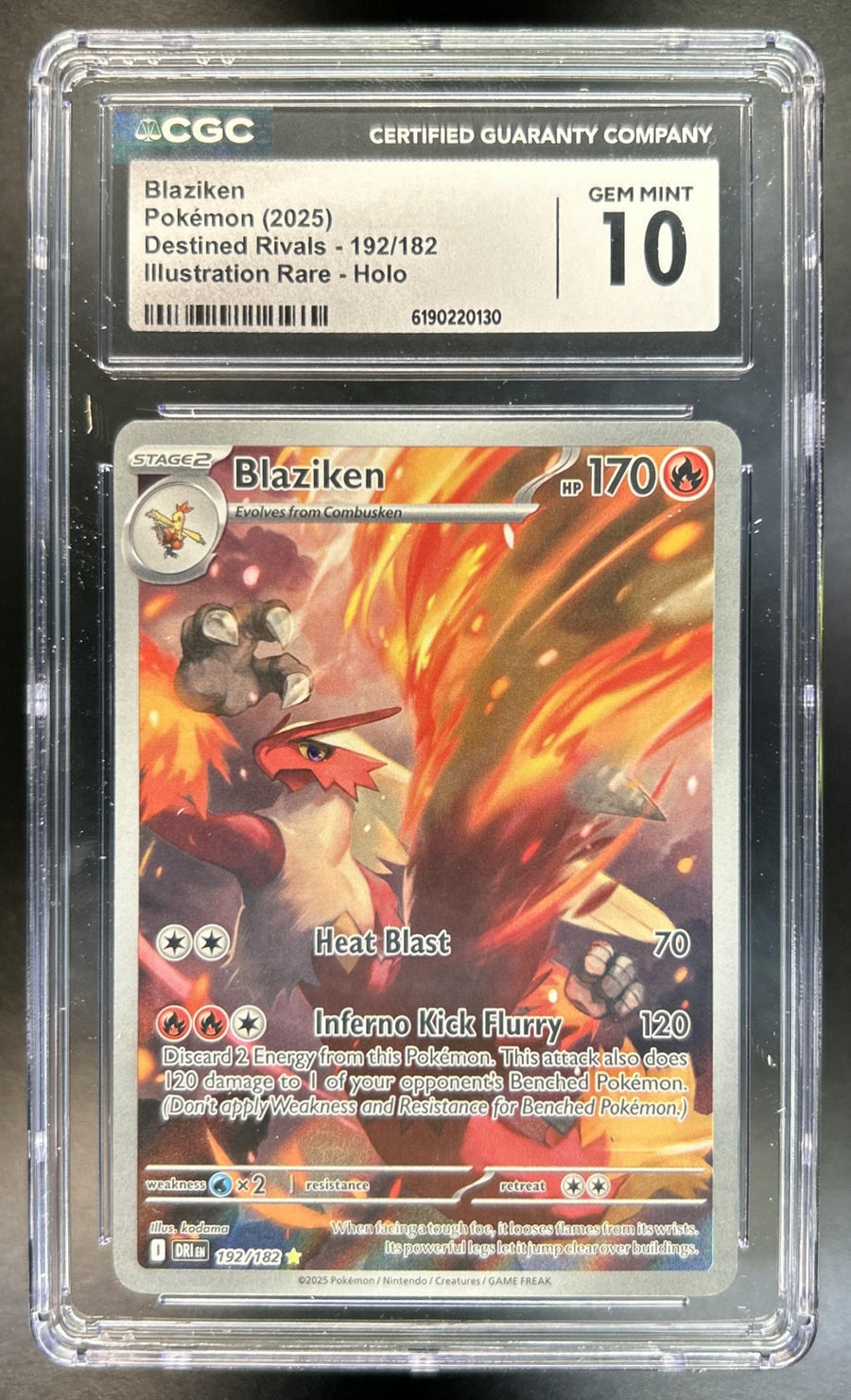 Blaziken front image
