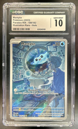 Mantyke SV Paradox Rift #189/182 CGC 10