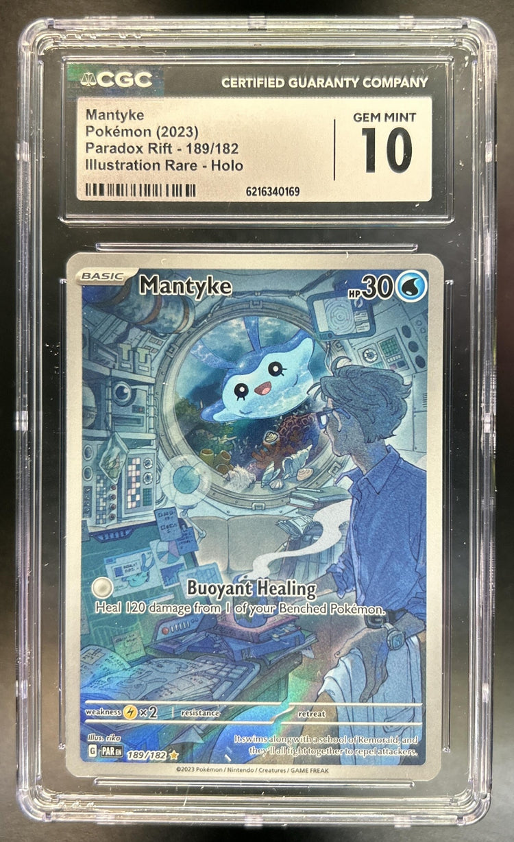 Mantyke SV Paradox Rift #189/182 CGC 10