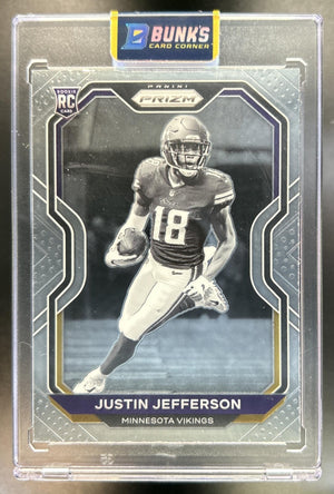 Justin Jefferson 2020 Panini Prizm #398b RC Vikings