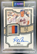 Pete Alonso 2026 Topps Update #TFAP2-PA Auto Patch Black 6/10 MEM SSP Mets