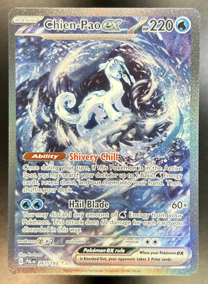 Chien-Pao ex Scarlet & Violet Paldea Evolved #261/193 Special Illustration Rare