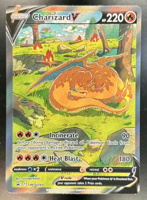 Charizard V Sword & Shield Black Star Promos #SWSH260 2022
