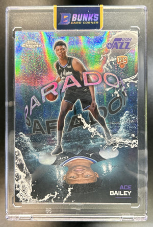 Ace Bailey 2025-26 Topps Chrome #PX-25 Paradox RC SSP Jazz