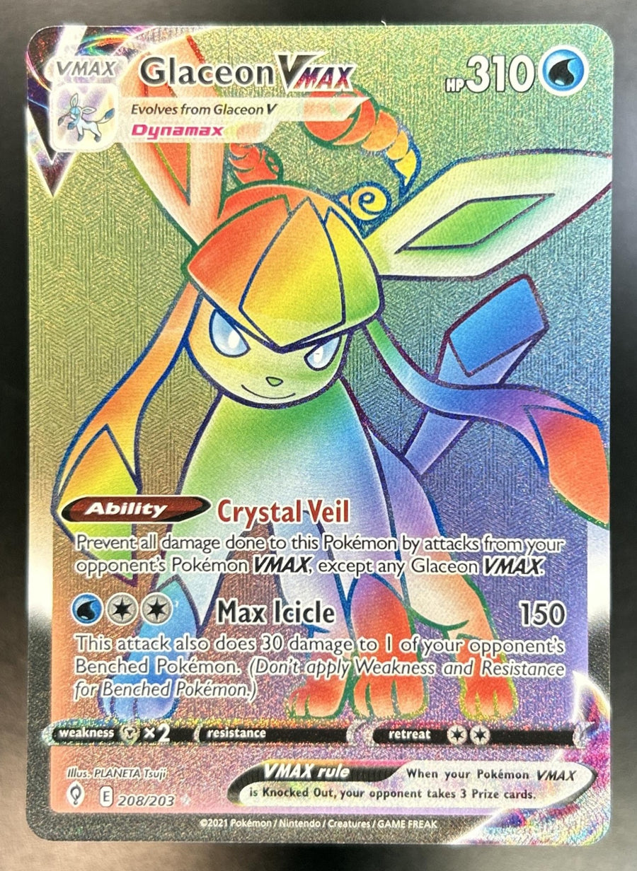 Glaceon VMAX front image