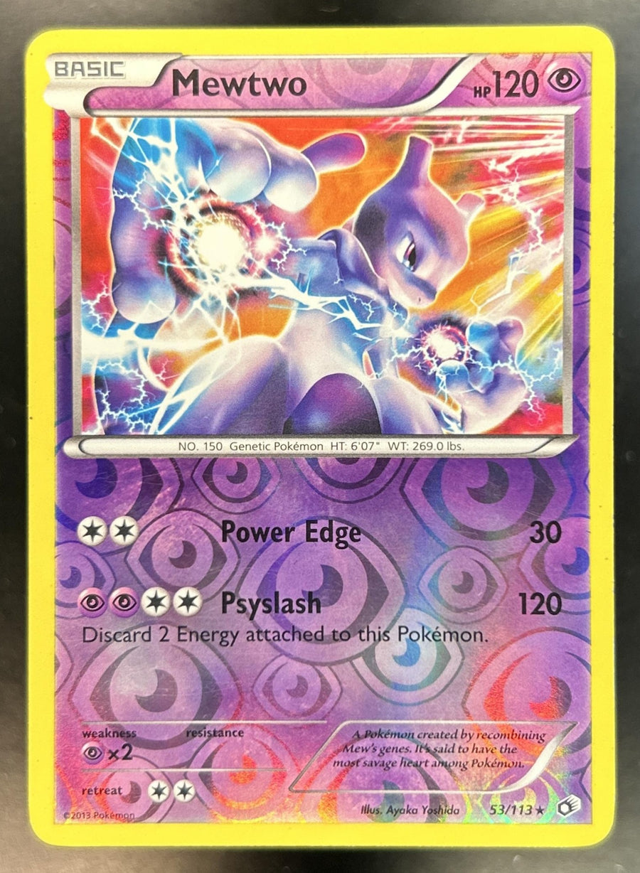 Mewtwo Black & White Legendary Treasures #53/113 Holo