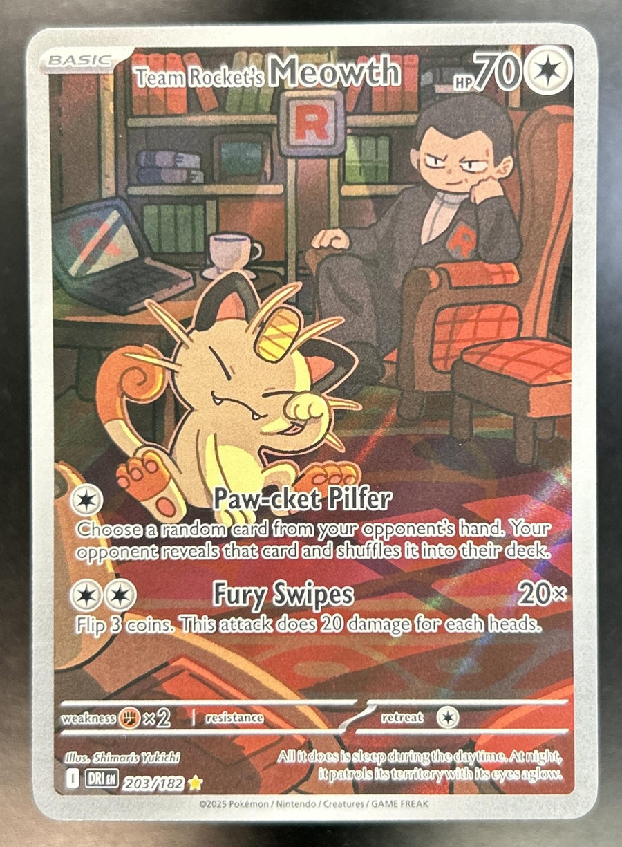 Team Rocket's Meowth front image