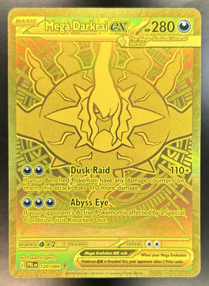 Mega Darkrai ex Pitch Black #120/084 Hyper Rare SSP