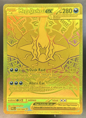 Mega Darkrai ex Pitch Black #120/084 Hyper Rare SSP