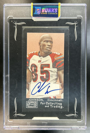 Chad Johnson 2008 Topps Mayo #A-CJ Relics Bengals