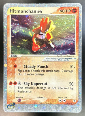 Hitmonchan ex Ruby & Sapphire #98/109 Holo HP