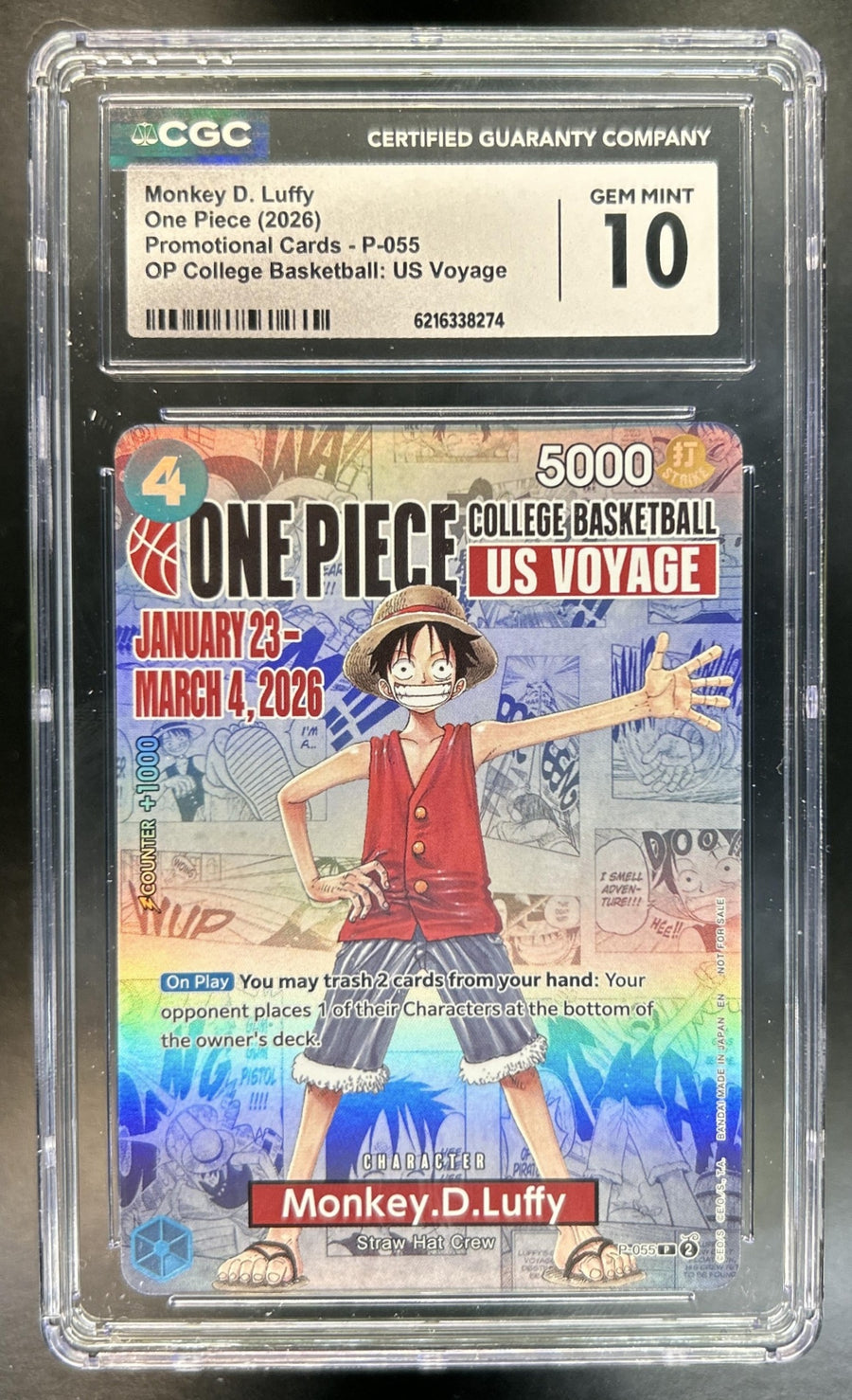 Monkey D. Luffy front image
