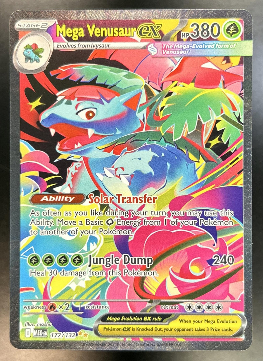 Mega Venusaur ex front image
