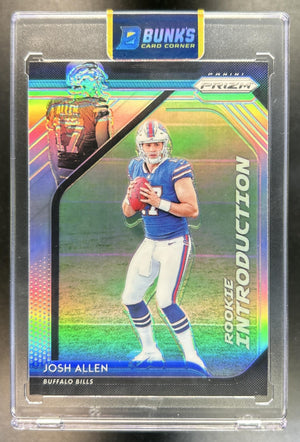 Josh Allen 2018 Panini Prizm #RI-5 Rookie Introduction RC Bills