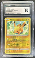 Pikachu Sword & Shield #065/202 Reverse Holo CGC 10