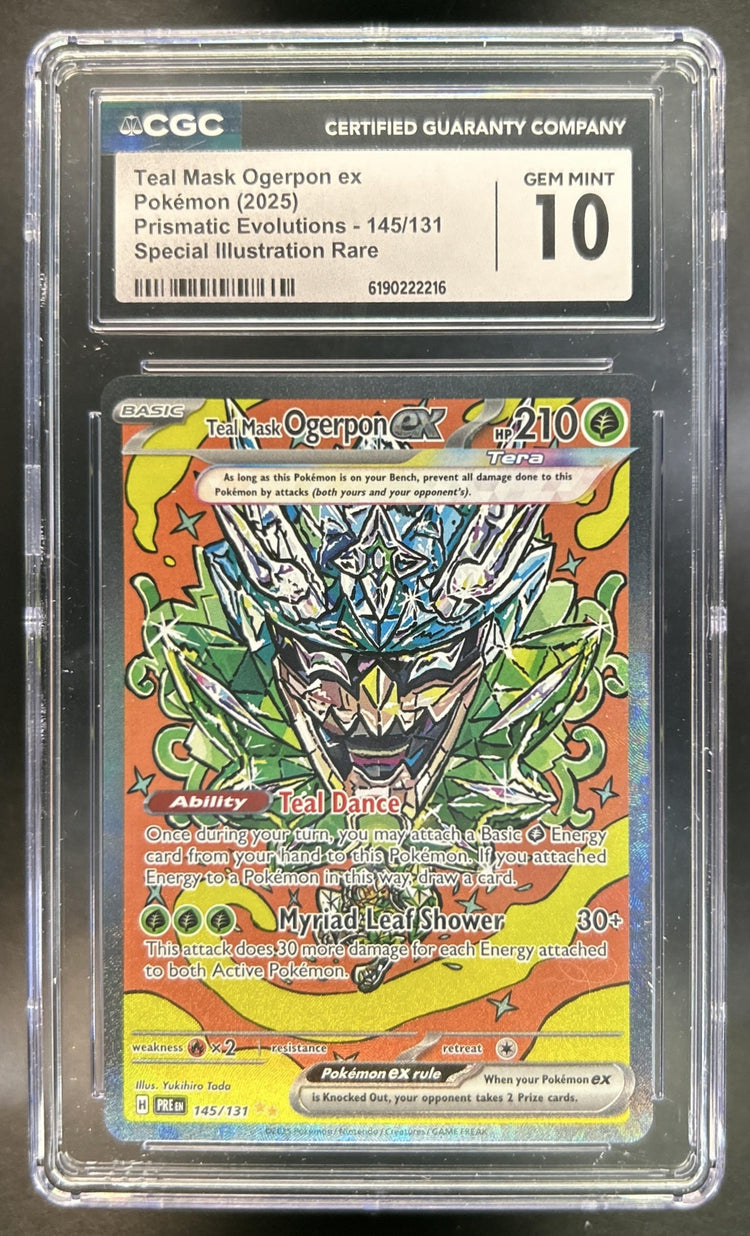 Teal Mask Ogerpon ex front image