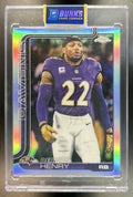 Derrick Henry 2025 Topps Chrome #25 Image Variation SP Ravens