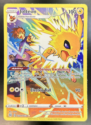 Jolteon Sword & Shield Brilliant Stars #TG04/TG30 Trainer Gallery Holo