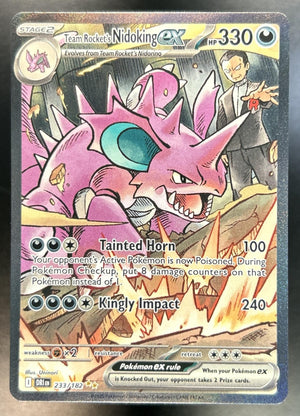 Team Rocket's Nidoking ex Destined Rivals #233/182 LP