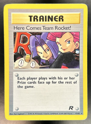 Here Comes Team Rocket! Rocket #15/82 Holo HP