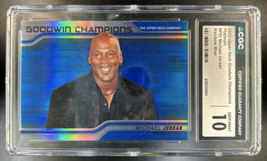 Michael Jordan Goodwin Champions #P51 Platinum Rainbow Blue