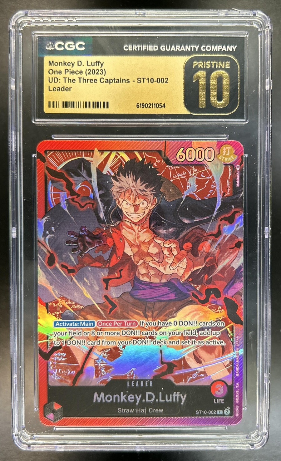 Monkey D. Luffy front image