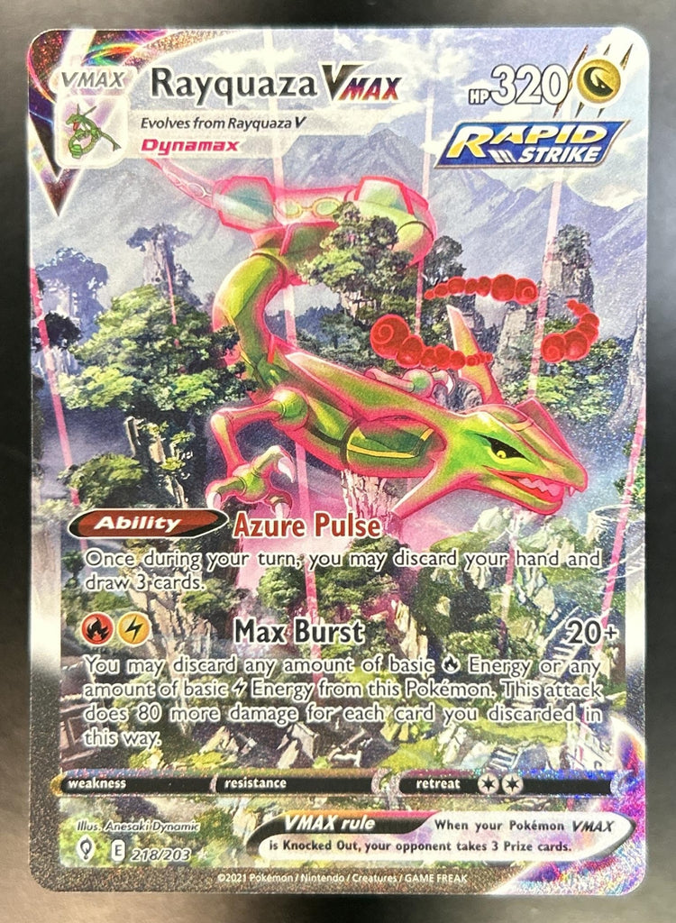 Rayquaza VMAX front image