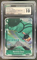 Roronoa Zoro Anime 25th Collection #EB02-019 Rare CGC 10