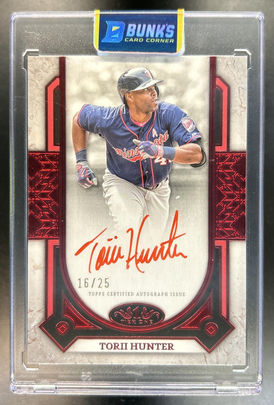 Torii Hunter front image