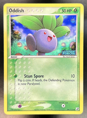 Oddish EX Unseen Forces #64/115 LP